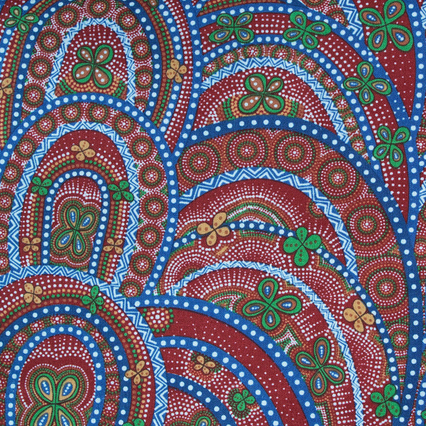 REBIRTH OF BUTTERFLY RED by Aboriginal Artist HEATHER KENNEDY