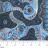 REGENERATION BLUE by Australian Aboriginal Artist Heather Kennedy