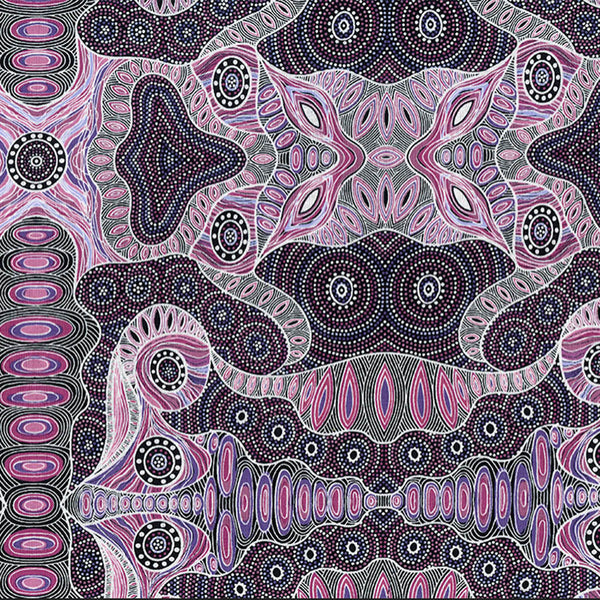 REGENERATION PINK by Australian Aboriginal Artist Heather Kennedy