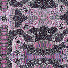 REGENERATION PINK by Australian Aboriginal Artist Heather Kennedy
