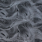 RIVER DREAMING BLACK by Australian Aboriginal Artist BARBARA EGAN