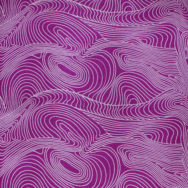 RIVER DREAMING PURPLE by Australian Aboriginal Artist BARBARA EGAN