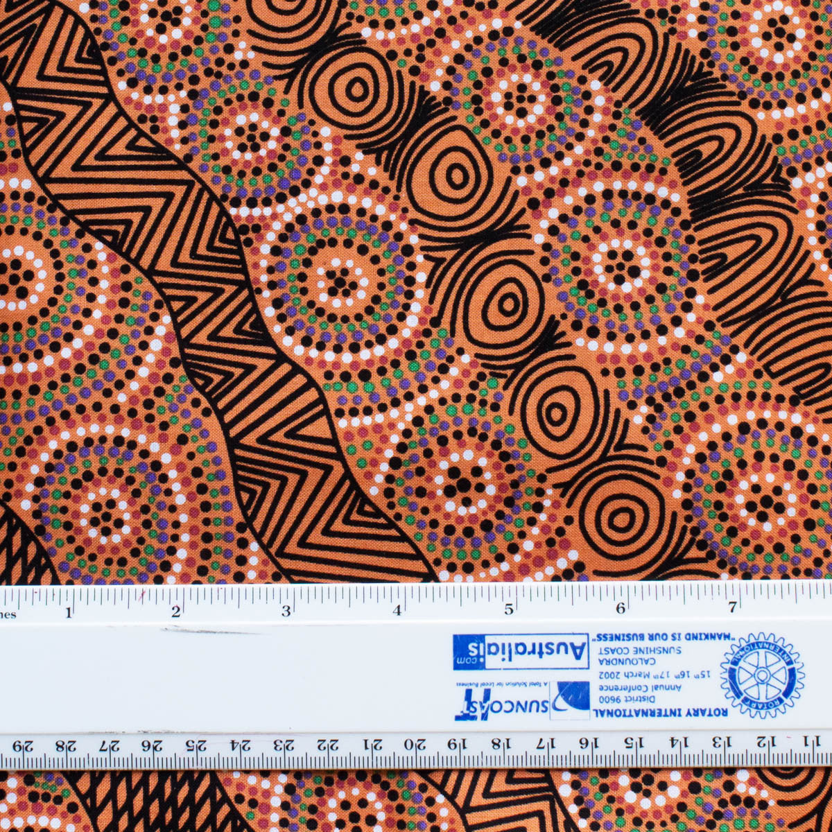 SALT LAKE YELLOW/ORANGE by Aboriginal Artist Heather Kennedy