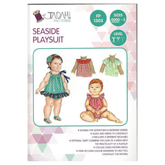 TADAH - SEASIDE PLAYSUIT- Sizes 0000 (newborn) - 3yrs