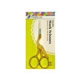 STORK SCISSORS - 9cm Stainless Steel + 18k Gold Plating - Matilda's Own