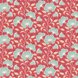 Tilda WINDY DAYS -  FAT QUARTER BUNDLE - 5 FQ's - RED/PINK