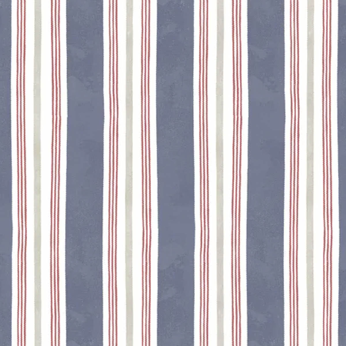 PB/ Homemade Happiness 100% Cotton - Stripe Blue