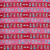 EB/FF STRIPE RED & PINK - Folk Festival