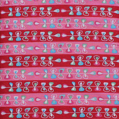 EB/FF STRIPE RED & PINK - Folk Festival