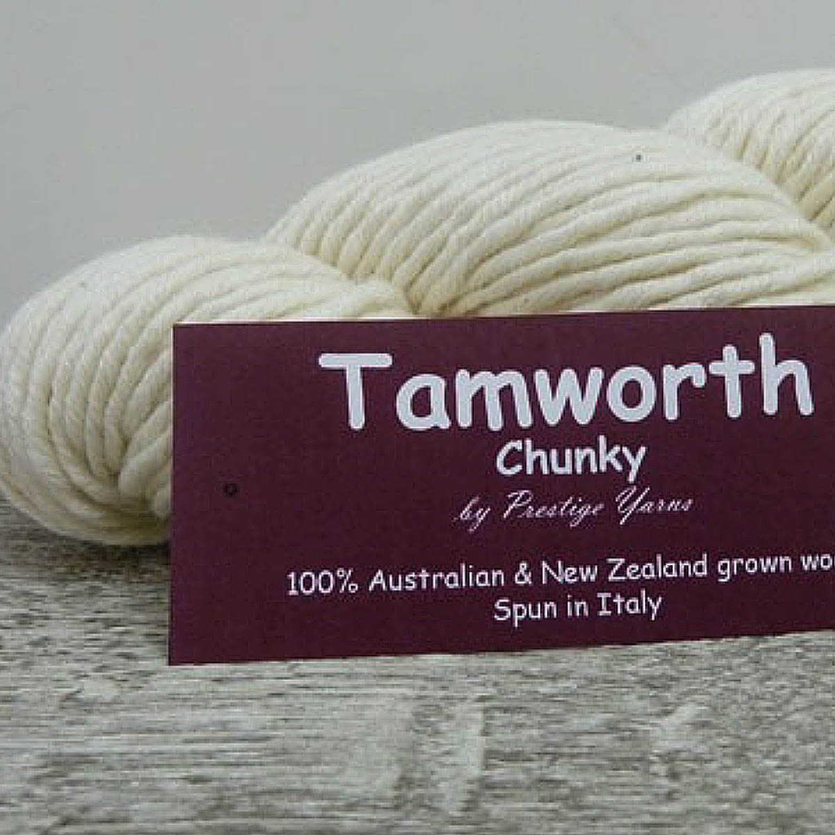 TAMWORTH (Undyed)12ply/Chunky 100g/90m 100% AU & NZ Merino Wool
