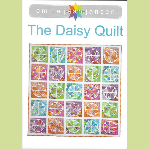 THE DAISY QUILT -  Quilt Pattern & Template Set - by Australian Designer Emma Jean Jansen