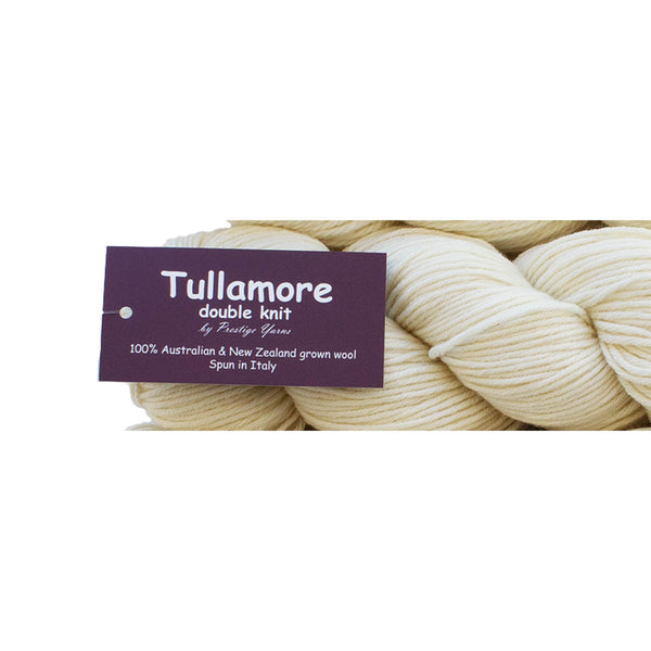 TULLAMORE Natural/Undyed  8-Ply Fabulous for Dyeing100g Skein 100% AU & NZ Fine Merino