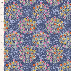 Tilda PIE IN THE SKY  - #100486 Confetti Floral - Blue