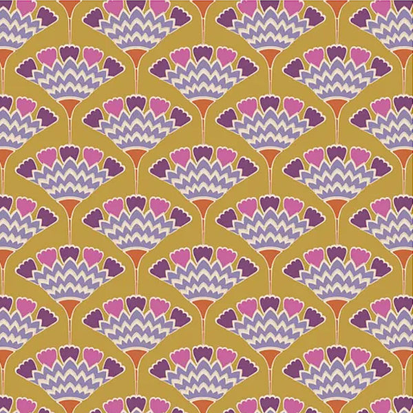 Tilda PIE IN THE SKY  - #100481 TasselFlower - Mustard & Cerise