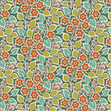 Tilda PIE IN THE SKY  - #100499 Topsy Turvy Floral - Pine Green