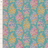 Tilda PIE IN THE SKY  - #100487 Willy Nilly - Teal Blue