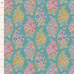 Tilda PIE IN THE SKY  - #100487 Willy Nilly - Teal Blue