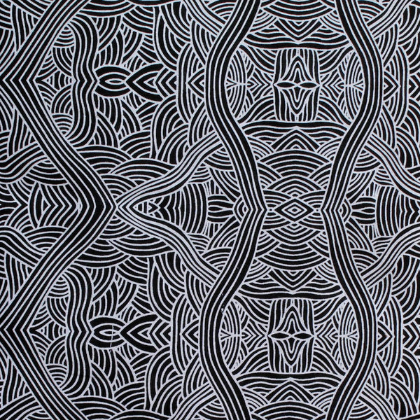 UNTITLED BLACK by Aboriginal Artist   NAMBOOKA