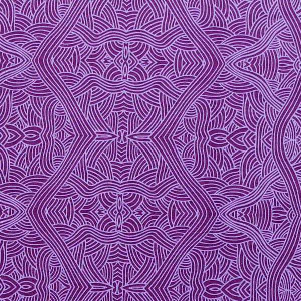 UNTITLED PURPLE by Aboriginal Artist  NAMBOOKA