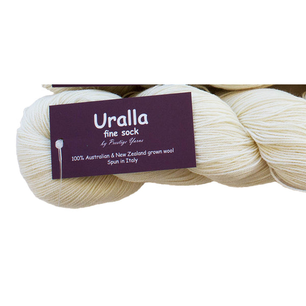 URALLA Natural/Undyed Fabulous for Dyeing 4ply/sock/fingering/baby100g Skeins 100% AU & NZ Fine Merino