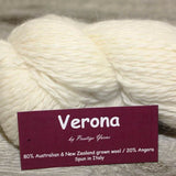 PY VERONA Ecru/Undyed 80% Australian ex fine merino wool/20% angora/10ply/Aran/Worsted/100g/250m
