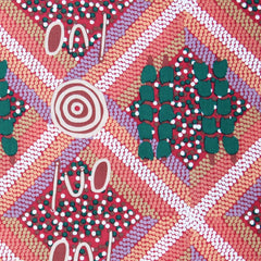 WANKAJI RED - by Aboriginal Artist NEETA WILLIAMS