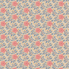 Tilda WINDY DAYS -  FAT QUARTER BUNDLE - 5 FQ's - BLUE