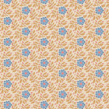 Tilda WINDY DAYS -  FAT QUARTER BUNDLE - 5 FQ's - CAMEL/CORAL