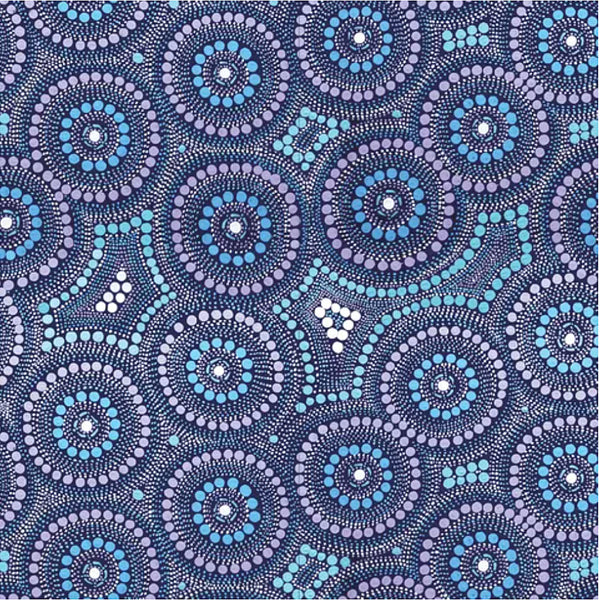 DV/ SALTWATER DREAMTIME #5570 by Aboriginal Artist Zachary Bennett-Brook